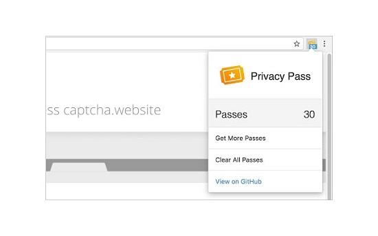PrivacyPass,人机验证,插件.